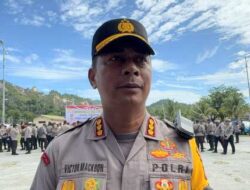 Kapolresta: Personel Polri Garda Terdepan Lakukan Pengamanan di 575 TPS Kota Jayapura