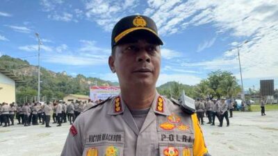 Kapolresta: Personel Polri Garda Terdepan Lakukan Pengamanan di 575 TPS Kota Jayapura