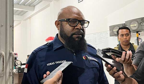 Ketua Sentra Gakkumdu Papua Tengah, Yonas Yanampa / Foto : Ist