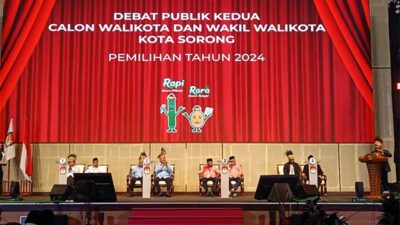 KPU Kota Sorong Debat Publik Kedua