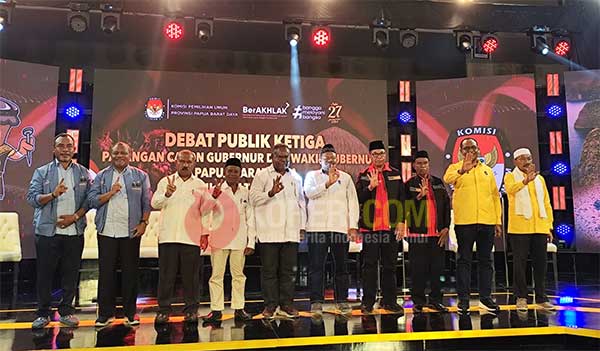 Debat Publik Ketiga: 5 Pasangan Cagub-Cawagub PBD Adu Ide dan Gagasan 2 KPU PBD Debat Publik ketiga
