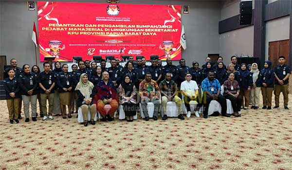KPU PBD Pelantikan Pejabat Manajerial2