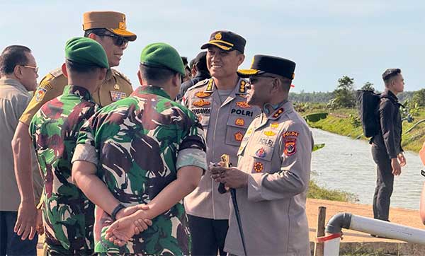 Kapolda Pap PR Kawal Kunker Pres Prabowo ke Merauke