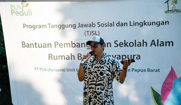 PLN Salurkan Bantuan Pembangunan Sekolah Alam di Jayapura, 5 PLN Bantu Sekolah Alam Jayapura6