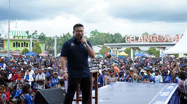 Paslon DAMAI Kampanye Akbar