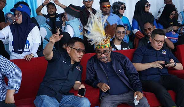 Kampanye Akbar Dihadiri Ribuan Orang, Pesan DAMAI : Jangan Salah Pilih 2 Paslon DAMAI Kampanye Akbar2