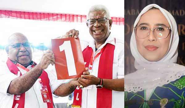 paslon JOEL Tokoh Perempuan Muslim Mimika