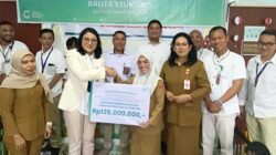 Bandara Pattimura Ambon Bantu Bayi Stunting di Tawiri