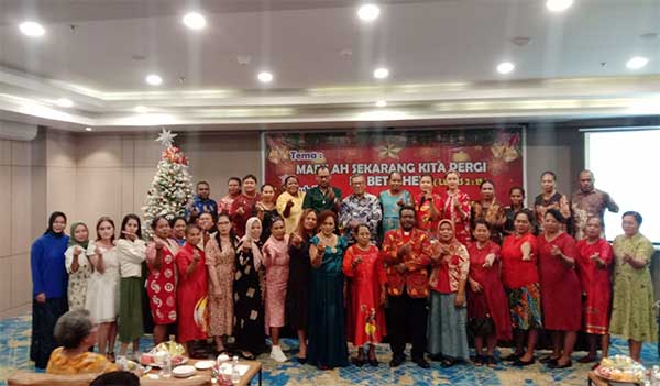 DP3AKB Biak Rayakan Natal dan Hari Ibu ke 96 3