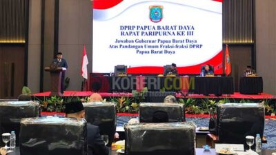 Tanggapi Pandangan Umum Fraksi DPR PBD Soal RAPBD 2025, Begini Jawaban Pj Gubernur