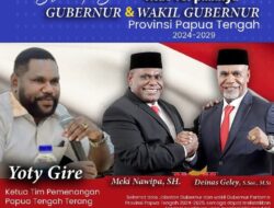 Tim Pemenangan MEGE: Terima Kasih Masyarakat Papua Tengah atas Kepercayaan