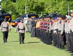 Kapolda Papua Pimpin Apel Ops Lilin Cartenz 2024, Kawal Keamanan Nataru