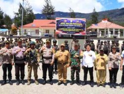 Pimpin Apel Ops Lilin Cartenz 2024, Kapolres Puncak Sampaikan Pesan Kapolri