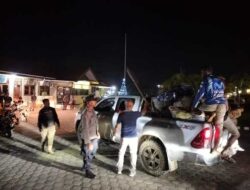 Hasil Razia Polsek Nabire Barat: Puluhan Kendaraan dan Sajam Diamankan