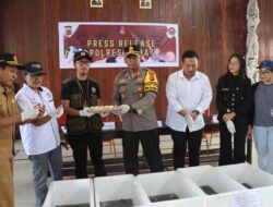 Polres Asmat Ungkap Perdagangan Ribuan Labi-Labi Moncong Babi