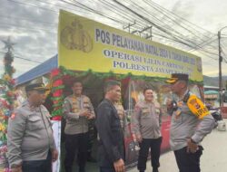 Tim Supervisi Mabes Polri Tinjau Langsung Operasi Lilin 2024 di Polresta Jayapura Kota