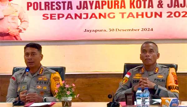 Kapolresta JPR Kota Refleksi Akhir 2024 2
