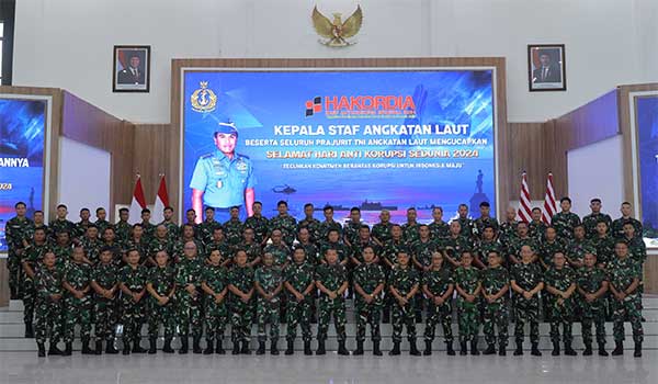 Koarmada III Gelorakan Semangat Anti Korupsi