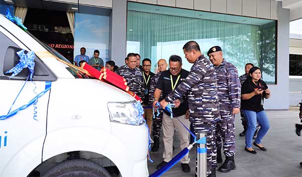 Wujud Sinergitas, BNI Hibahkan Satu Unit Mobil Ambulans ke Koarmada III 2 Koarmada III Terima Bantuan Ambulans BNI2