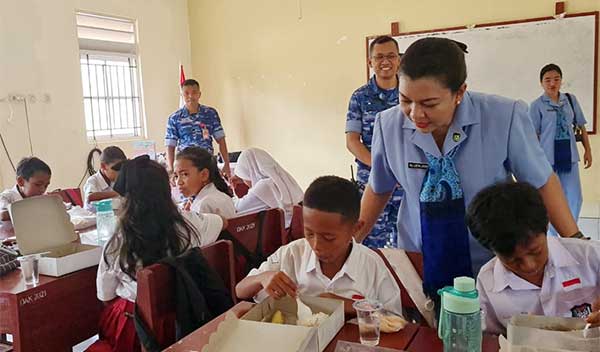 Lanud PTM Makan Bergizi Gratis