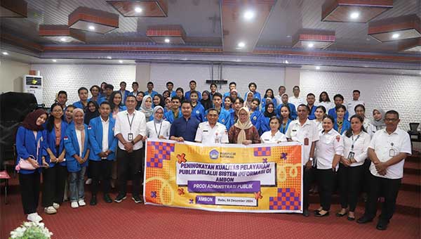 Kuliah Lapangan di Pemkot Ambon, Mahasiswa FISIP Unpatti Dijelaskan Soal SPBE 1 Mahasiswa FISIP Unpatti Kuliah Lap di Pemkot Ambon