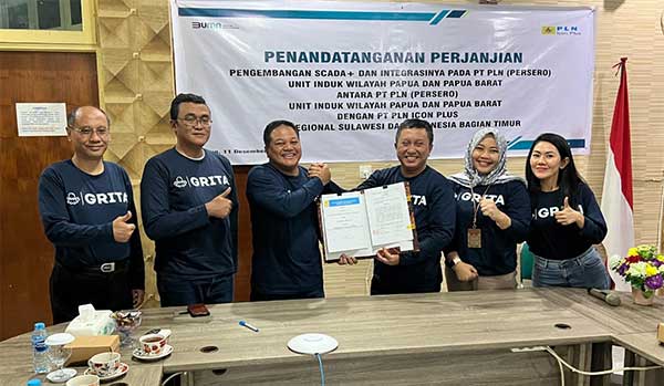 Perkuat Keandalan Kelistrikan di Papua, PLN Gandeng PLN Icon Plus Implementasikan Sistem GRITA 3 PLN Gandeng PLN Icon Plus Sistem GRITA3