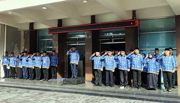 Pemprov Maluku Gelar Upacara Peringati HUT ke 53 KORPRI 1 Pemprov Mal HUT 53 KORPRI