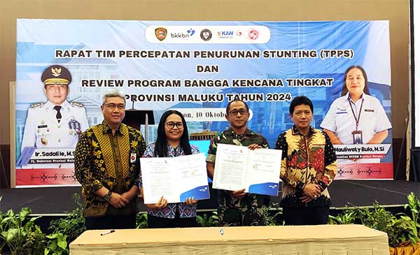 Pj Gub Mal Rapat TPPS Review Kinerja Program Bangga Kencana