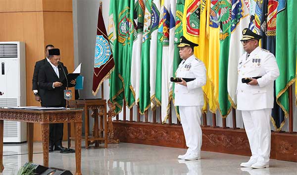 Pj Gub PBD Lantik ke tiga kalinya