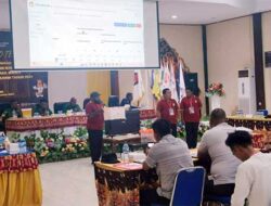 Paslon nomor urut 2 dan 3 TOLAK Perhitungan Suara Cabup-Cawabup Sarmi
