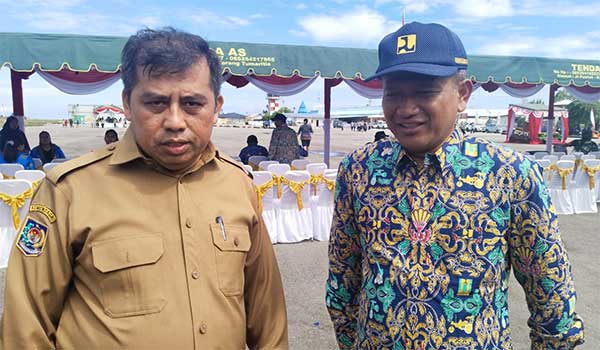 Plt. Kepala Dinas PUPR Papua Tengah Bernard ST