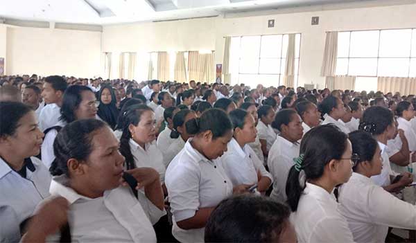 Ribuan Tenaga Honor Biak Seleksi P3K