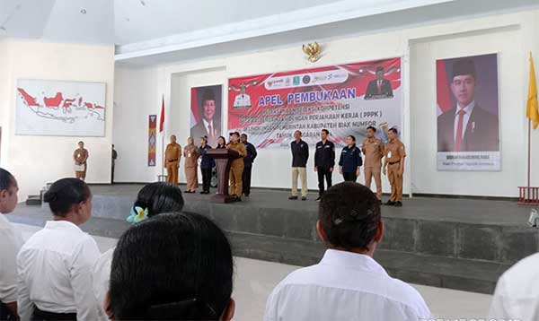 Ribuan Tenaga Honor Biak Seleksi P3K2