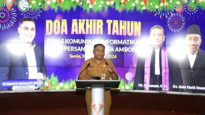 Tutup Kerja 2024, Kadis Kominfo Kota Ambon Apresiasi Kinerja Jajaran