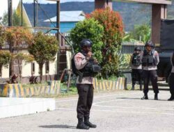 Kapolres Paniai Pimpin Patroli KRYD Wujudkan Kamtibmas Aman