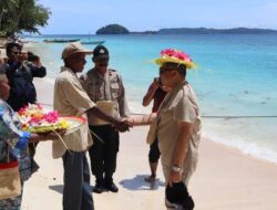 Wakapolda Sambangi Polsubsektor Pulau Liki: Wujud Peduli Wilayah Perbatasan