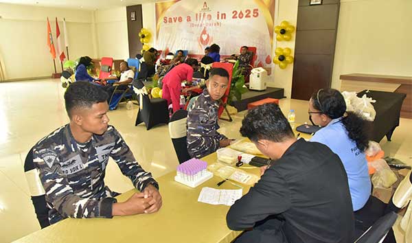 Koarmada III Donor Darah di Hotel Aimas2