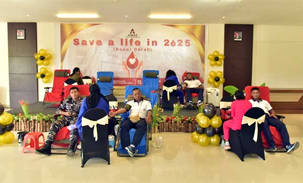 Koarmada III Donor Darah di Hotel Aimas3