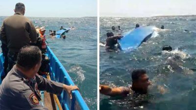 Longboat Tenggelam di Adaut