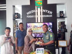 Pendam Cenderawasih Syukuran HUT ke 74 Bersama Insan Pers, Begini Harapan Kadispenad