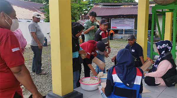 Kesiapsiagaan Tanggulangi Bencana, AFT Pattimura Gelar Pelatihan Manajemen Dapur Umum 2 Pertamina AFT Pattimura Pelatihan Dapur Umum2