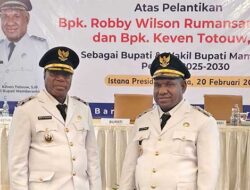 Gelar Syukuran Usai Dilantik, Robby-Kevin Komitmen Bangun Mamberamo Raya