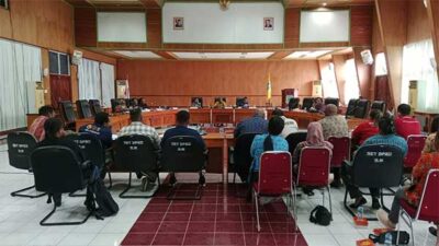 DPRK Biak Gelar RDP Dugaan Pelanggaran Hak Buruh