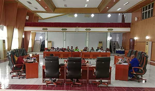 DPRK Biak Komisi III RDP Bahas Yafet Usior