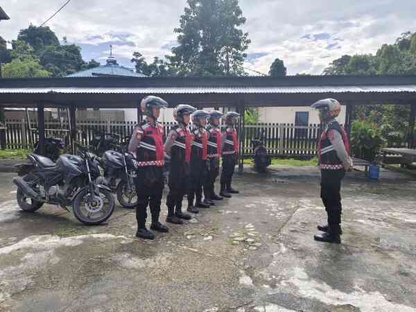 Sat Samapta Polres Sarmi Rutin Patroli Jaga Kamtibmas Wilayah 2 IMG 20250202 WA0006