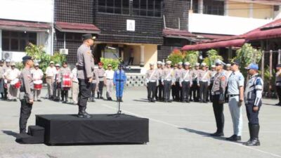 Wakapolda Pimpin Apel Gelar Pasukan Operasi Keselamatan Cartenz Polda Papua Tahun 2025