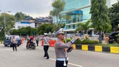 Polda Papua Gelar Ops Keselamatan Cartenz 2025, Tingkatkan Kesadaran Lalu lintas