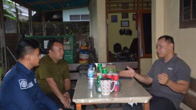 Perkuat Kerukunan, Wakasatgas Humas ODC-25 Silaturahmi dengan Ketua FKUB Kabupaten Timika