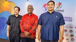 Ketua KORMI Papua Tengah Hadiri Pelantikan Pengurus Nasional 3 Johannes Rettob Ketua KORMI Papua Tengah