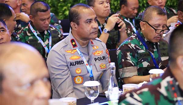 Kapolda PT Hadiri Rapim TNI Polri 2025